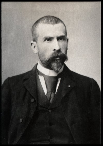 Portrait of Emile Roux by French Photographer